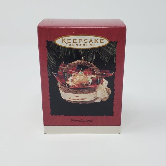 Hallmark Other - 1994 Hallmark Grandmother Handcrafted Keepsake Holiday Christmas Ornament.